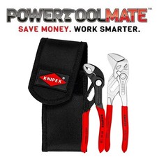 Image of Knipex 125mm Water Pump Pliers And 150mm Plier Wrench Set In Pouch 00 20 72 V01