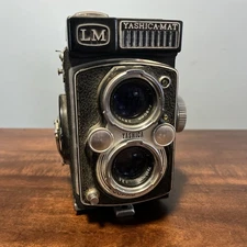 Yashica-Mat LM Copal MXV Camera 80mm Twin Lens Untested