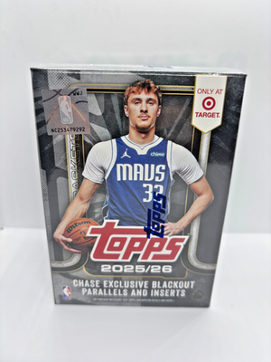#ad 25 26 Topps Basketball BLACK FRIDAY Target Exclusive Sealed Blaster Box 11 Packs $91.00