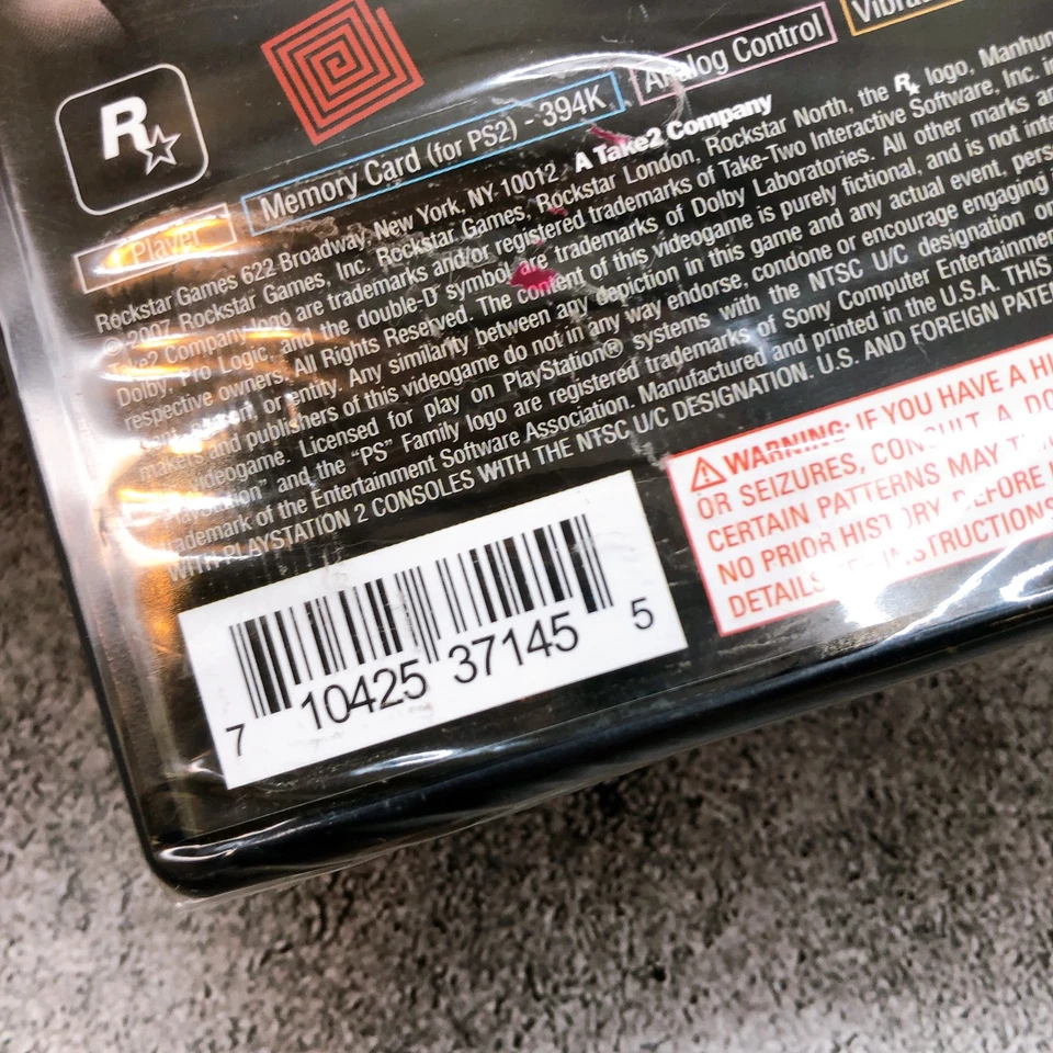 Playstation 2 Manhunt 2 PS2 Rockstar Horror Action Game Sealed New - Image 4 of 4