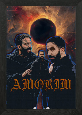 Amorim Mastermind Gerahmtes Wandbild Poster Leinwanddruck Bild