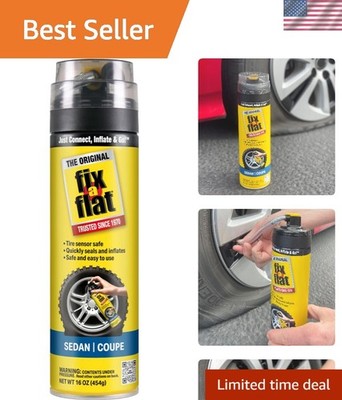 16oz Flat Tire Repair Aerosol - Trusted Eco-Friendly Solution for Car Owners