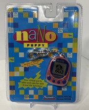 Vintage NANO Puppy Dog Pink Virtual Pocket Clip Pet Playmates 1997 Sealed New