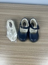 Footmates ALLIE Mary Jane Dress Sandal 2231 Toddler Size 5 Medium Navy Leather
