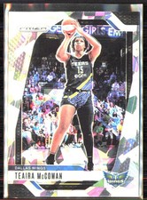 2024 Panini Prizm WNBA #105 Teaira McCowan Ice Prizms