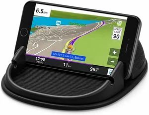 Support de téléphone de voiture, support de téléphone voiture Silicone Support de voiture ou de bureau Divers tableaux de bord