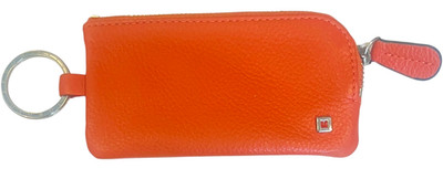 Giorgio Fedon 1919 Burnt Orange Key Pouch / Key Holder Leather