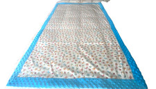 Baby Quilt Butterfly Theme NEW Large Handmade 35" x 57"