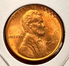1947-P Lincoln Wheat Cent Penny GEM RED BU From an Original Bank Roll