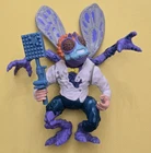 Vintage TMNT Baxter Stockman Action Figure 1989 Mirage Playmates 100% Complete