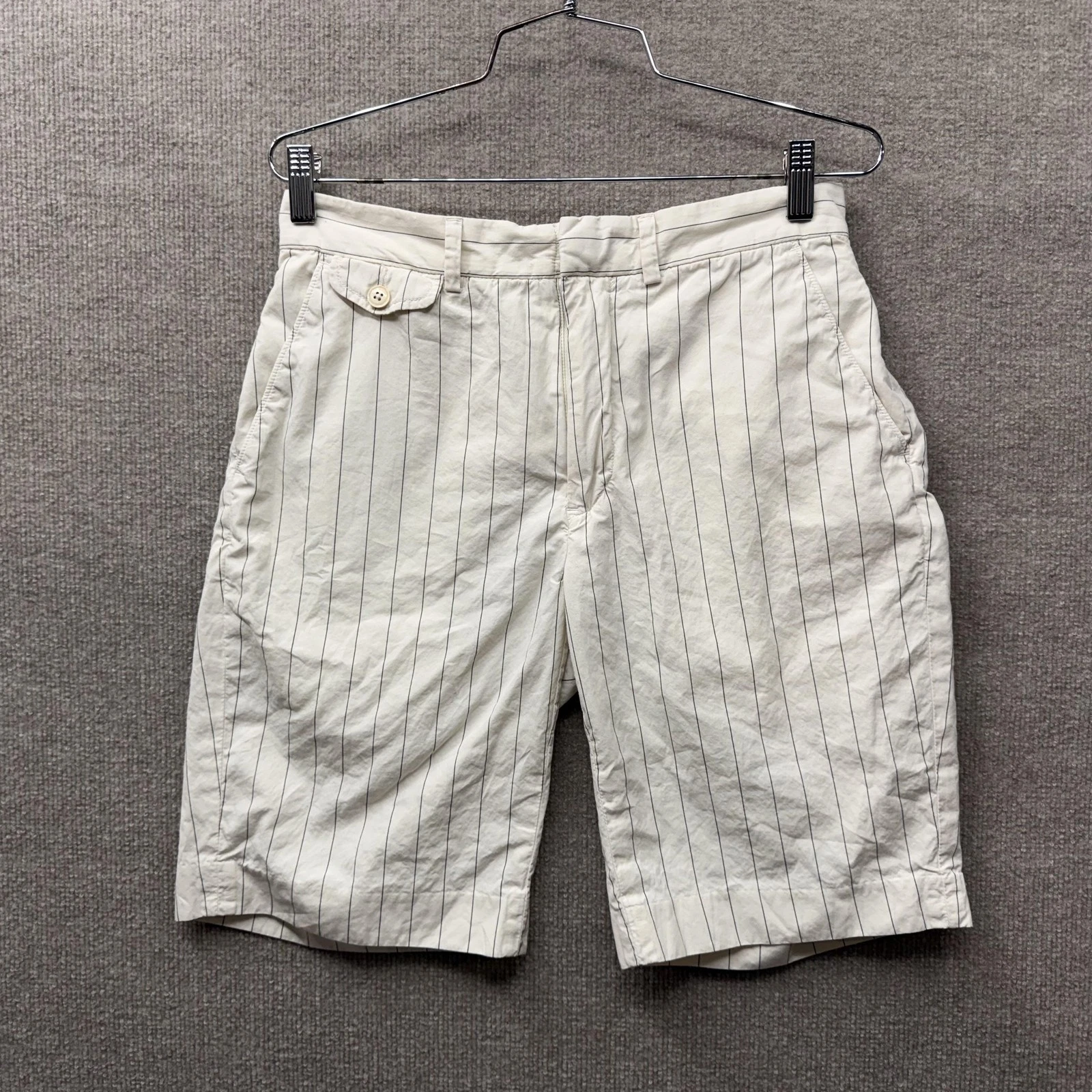 Polo Ralph Lauren Bradbury Shorts Mens 31 White Striped Chino Classic
Opens in a new window or tab