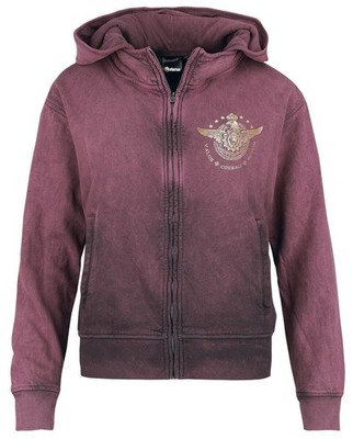 Sabaton Kapuzenjacke Damen Valor Courage Honor weinrot Band-Merch, Bands