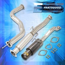 For 92-00 Honda Civic Eg Ek 24dr 3 Jdm Gray Catback Exhaust 3 Piping Godsnow For 92-00 Honda Civic Eg Ek 24dr 3 Jdm Gray Catback Exhaust 3 Piping Godsnow