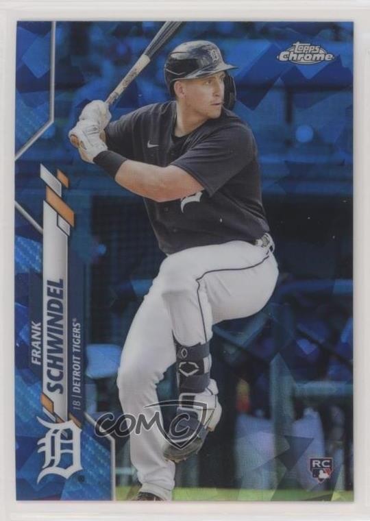 2020 Topps Chrome Update Sapphire Edition Frank Schwindel #U-118 0q2