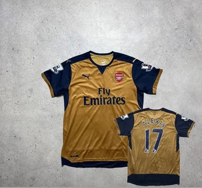 Puma FC Arsenal #17 Alexis Sanchez 2015/2016 Soccer Jersey | eBay