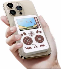 PB05 Mini Handheld Game Console 400 Games 5000mAh Magnetic Power Bank