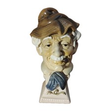 Vintage Tilso Bust Statue Hand-Painted, Japan 8" Inch Collectible