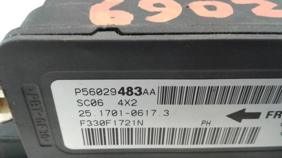 56029483AA Stability Control Module 2010 Dodge Caravan - Image 3 of 4