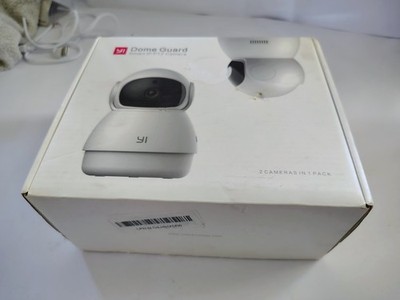 Set of 2 YI Dome Guard Security Camera *tested, working* Power Cord Included