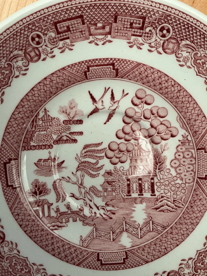 The Spode Archive Collection Georgian Series Saucer Willow 15cm New - Image 2 of 3