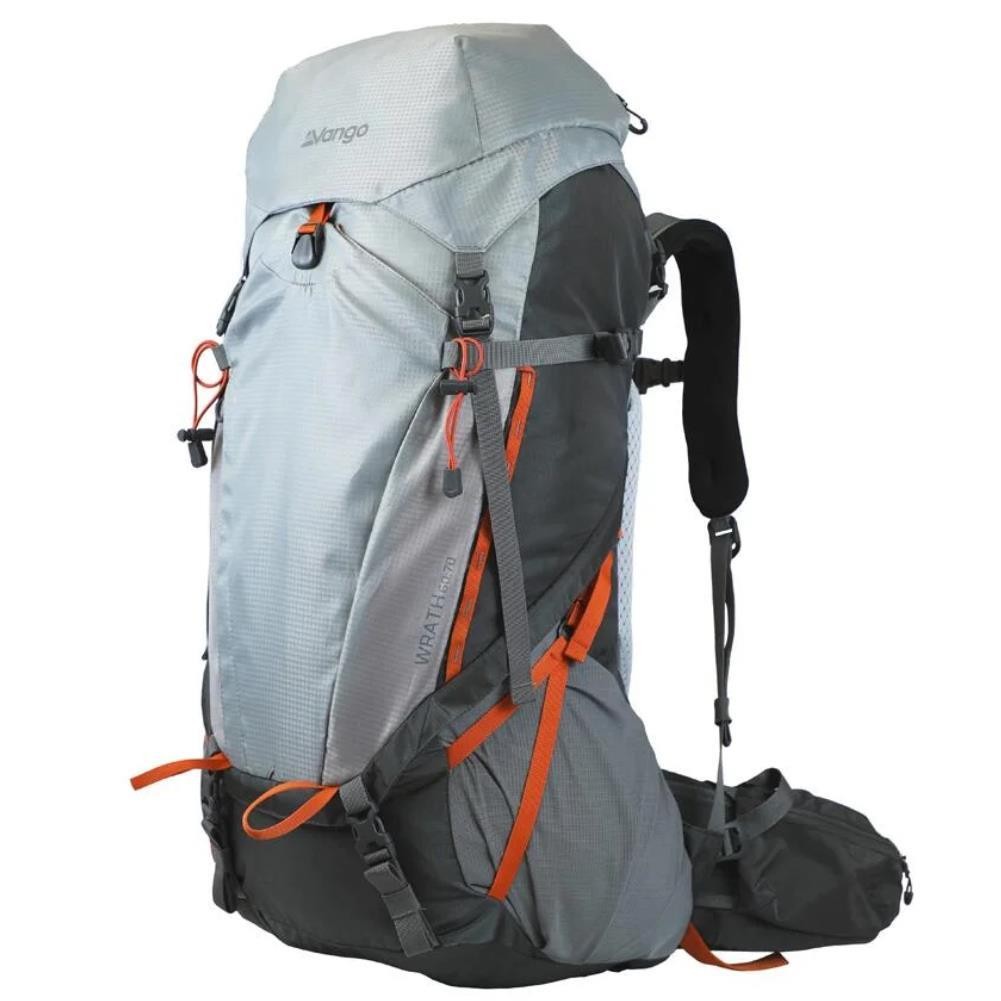 70 Litre Trekking Backpack - Vango Wrath 60:70 Rucksack