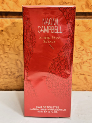 Seductive Elixir Naomi Campbell Women Perfume EDT Spray 1.7oz 50ml NIB Sealed