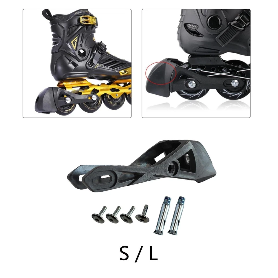 Freins de patin à roues alignées universels unisexes Block Stopper Frein de - Photo 1/1