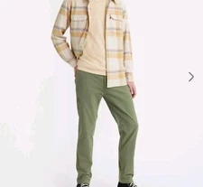 Levi's Mens XX Standard Chino Tech Pants Size 36x30 Green Standard Taper