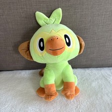 Build A Bear Grookey Pokemon Plush 16" Green Monkey Stuffed Animal Toy