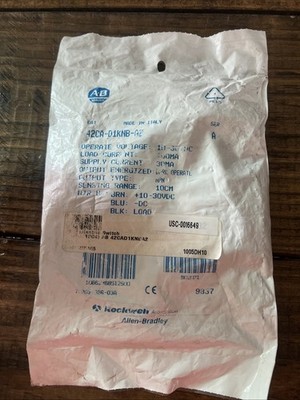 Allen Bradley 42CA-D1KNB-A2 Photoswitch Photoelectric Sensor 10-30VDC
