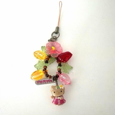 Hello Kitty Hawaii Strap  Hibiscus, Tan Kitty, USA Local, 2006