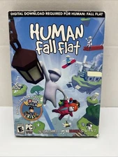 New Human Fall Flat PC DVD-Rom Software New Sealed