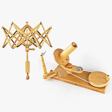 Wooden Yarn Ball Winder Crocheting  Knitting Centre Pull Winder Christmas Gift