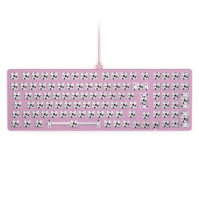 Glorious GMMK 2 Full-Size Tastatur - Barebone, ISO-Layout, pink