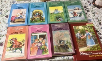  Unsere kleine Farm -Laura Ingalls Wilder- Sammlerbücher Komplett Bände 1-8 