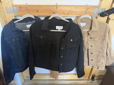 Set of 3 Time and Tru Denim Jacket Size Medium