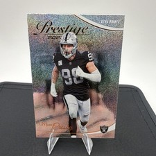 2023 Panini Prestige Xtra Points Maxx Crosby #157 Las Vegas Raiders NFL