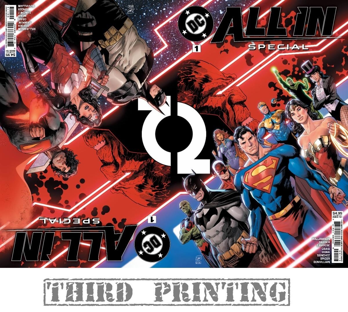 DC ALL IN SPECIAL #1 - Third Printing Cover A Daniel Sampere - Presale 03/04