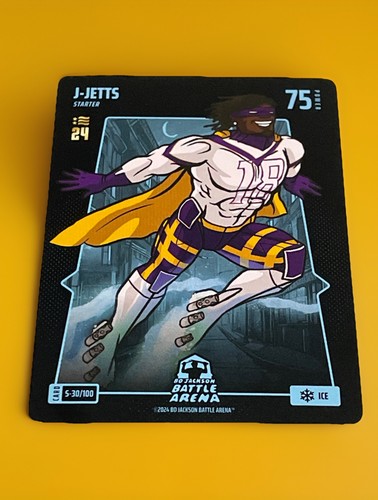 2024 BO JACKSON BATTLE ARENA ALPHA S-30/100 J-JETTS Ice SP N24