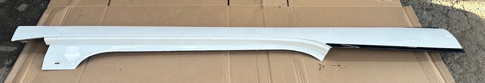 03-11 BENTLEY CONTINENTAL RIGHT PASSENGER SKIRT ROCKER PANEL TRIM 3W8853852F OEM
