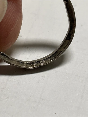 Vintage Ring Made From  A Coin Size 9