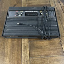 Atari 2600 Console Only Black Vader Untested