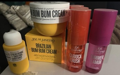 Lot of Sol De Janeiro Products-New. Some Sealed Some Not Limited Edition Bum Bum