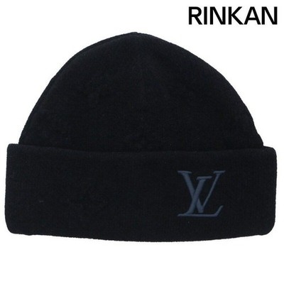LOUIS VUITTON M96194 Beanie LV Crash Monogram Logo Embroidered 3D S from Japan
