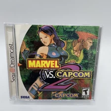 Marvel vs. Capcom 2 Sega Dreamcast Complete CIB + Registration Card