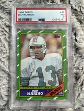 1986 Topps Dan Marino #45