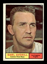1961 Topps #358 Earl Averill Angels EX-MT *m7