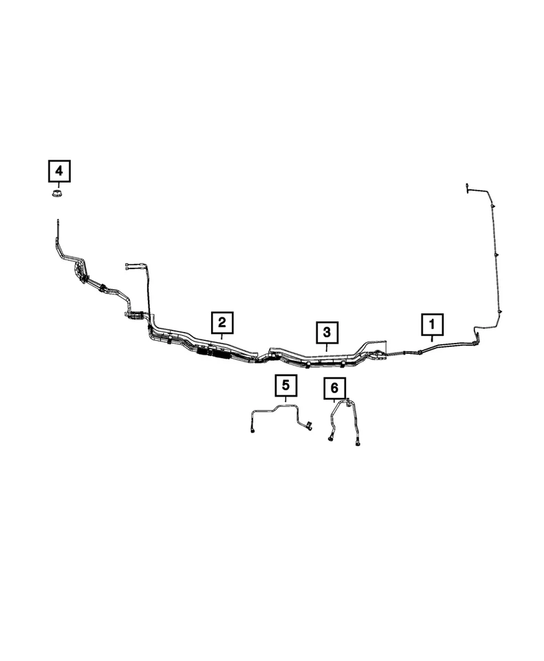 Tuerca hexagonal y arandela genuina Mopar 06104725AA Foto 4 de 4