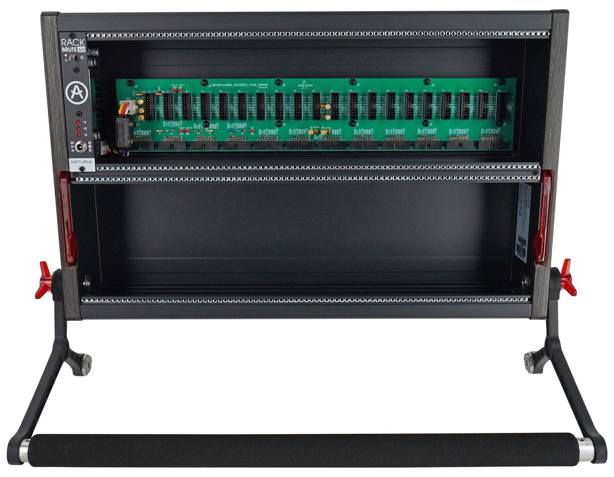 Arturia RackBrute 6U NOIR Armored EuroRack Security Carrier Case