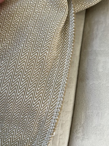 NUOVO Sacchetto per polvere 100% Autentico HERMÈS Tweed Birkin 35 23x23 pollici - Foto 8 di 11